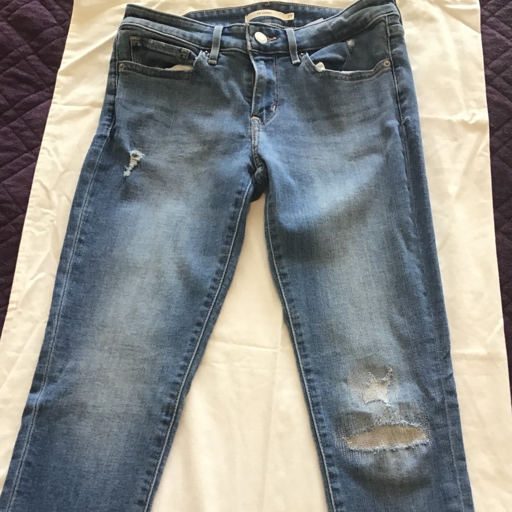 Levis 711 skinny ankle